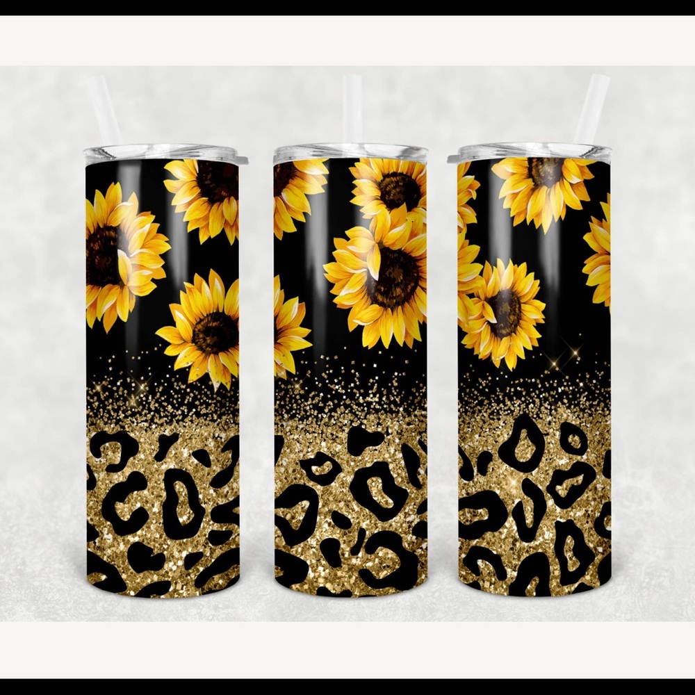 Made2order Sunflower 20oz tumbler